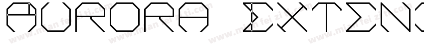 Aurora Extended字体转换